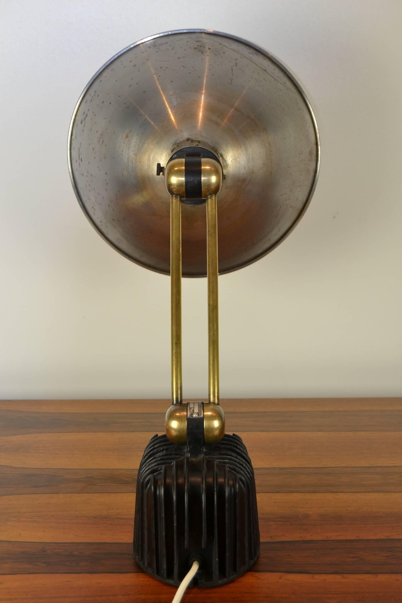 1930s Art Deco Philips Table Lamp, Wall Light 2