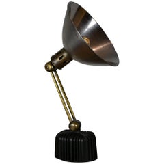 1930s Art Deco Philips Table Lamp, Wall Light