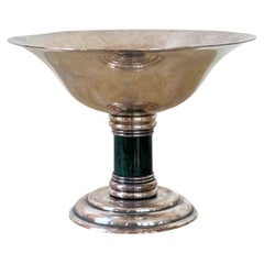 1930s Art Deco Puiforcat Silverplated Bowl
