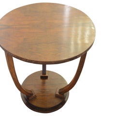 1930s Art Deco Round Table