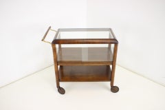1930s Art Deco Serving Bar/Cart, Czechoslovakia