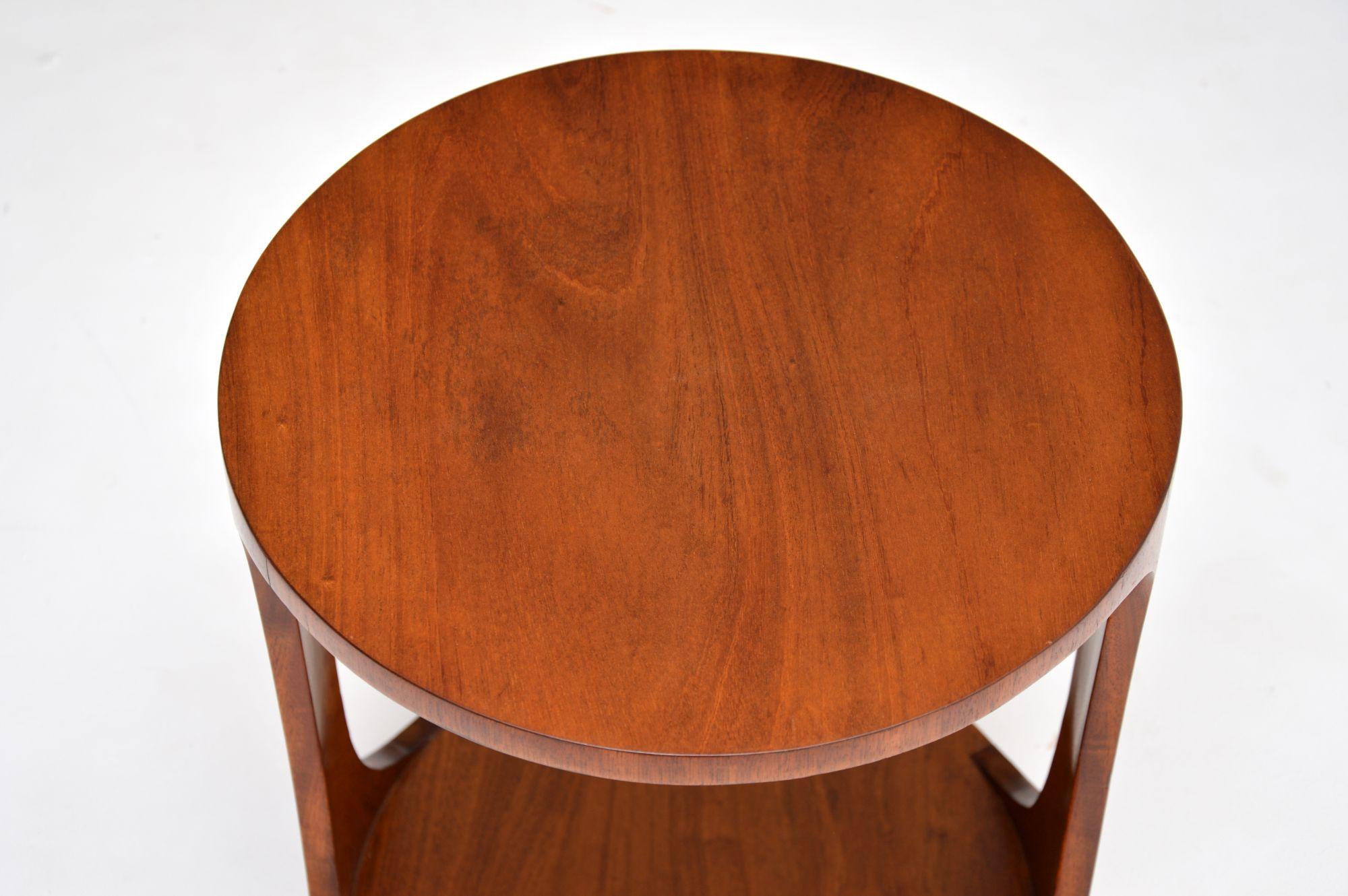 Wood 1930's Art Deco Side Table