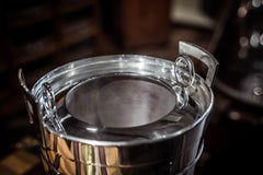 1930's Art Deco Silver Plated Wine Champagne cooler by Mappin & Webb