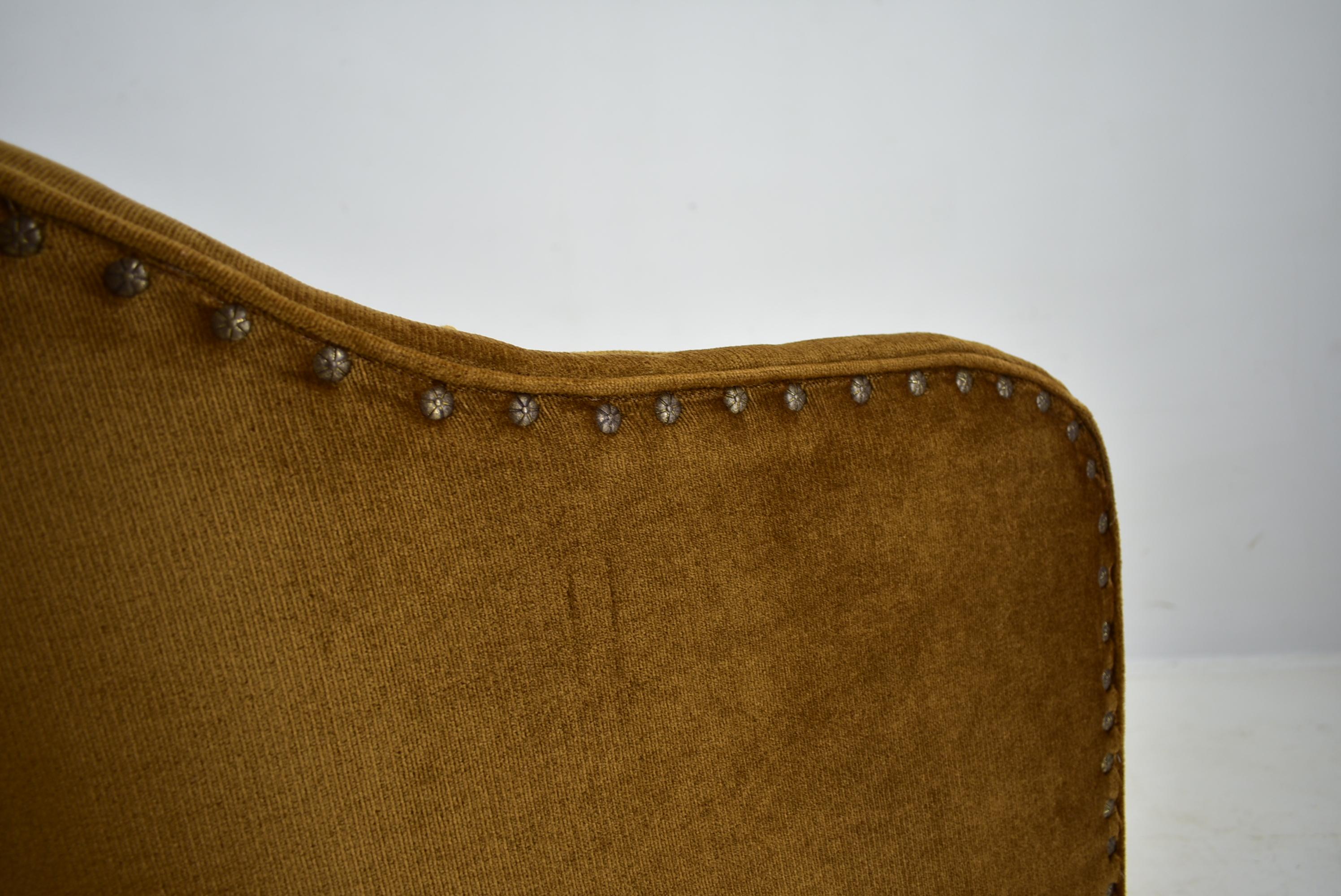 1930s  Art déco-Sofa, Tschechoslowakei im Angebot 9