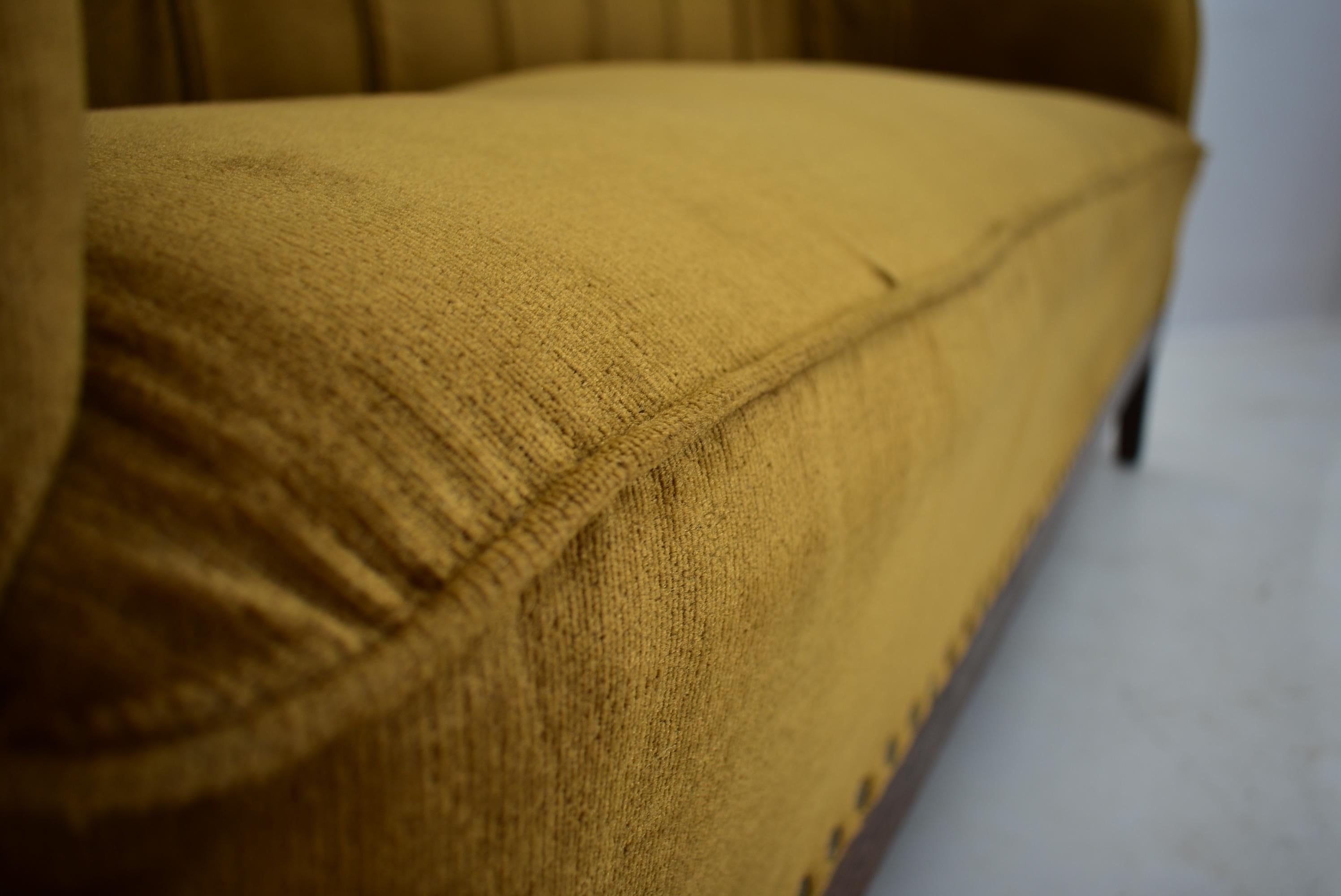 1930s  Art déco-Sofa, Tschechoslowakei im Angebot 12
