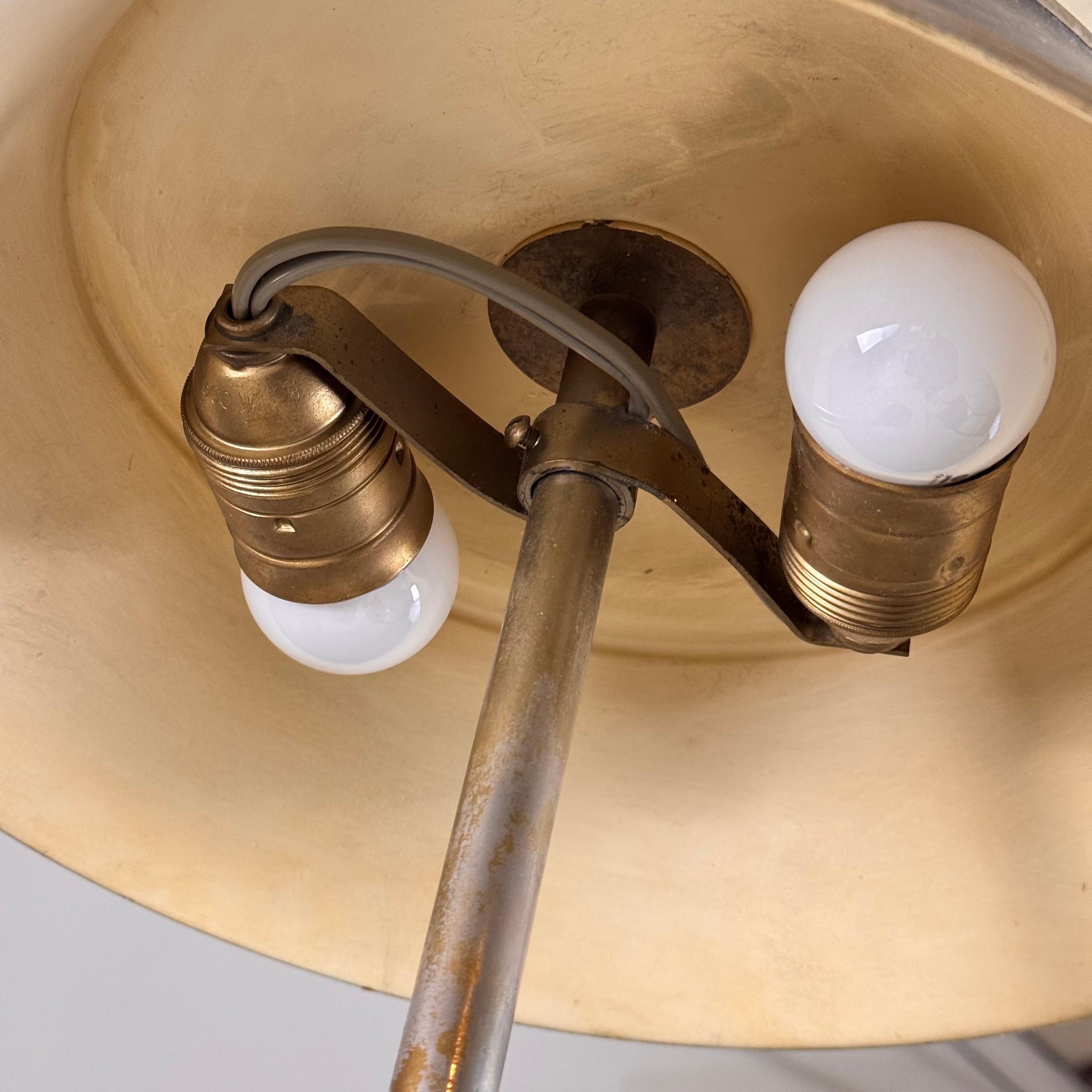 1930s Art Decò / Swedish Grace Table Lamp by Erik Tidstrand for NK For Sale 6