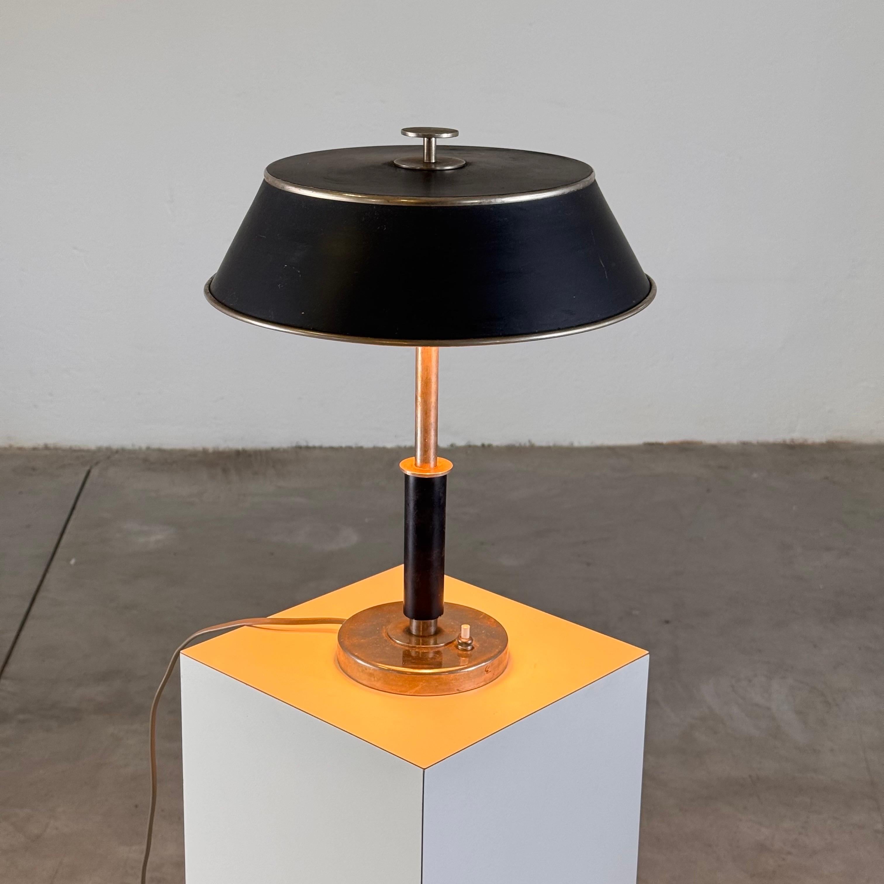 Art Deco 1930s Art Decò / Swedish Grace Table Lamp by Erik Tidstrand for NK For Sale