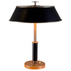 Lampe de table Art déco / Swedish Grace des années 1930 par Erik Tidstrand pour NK