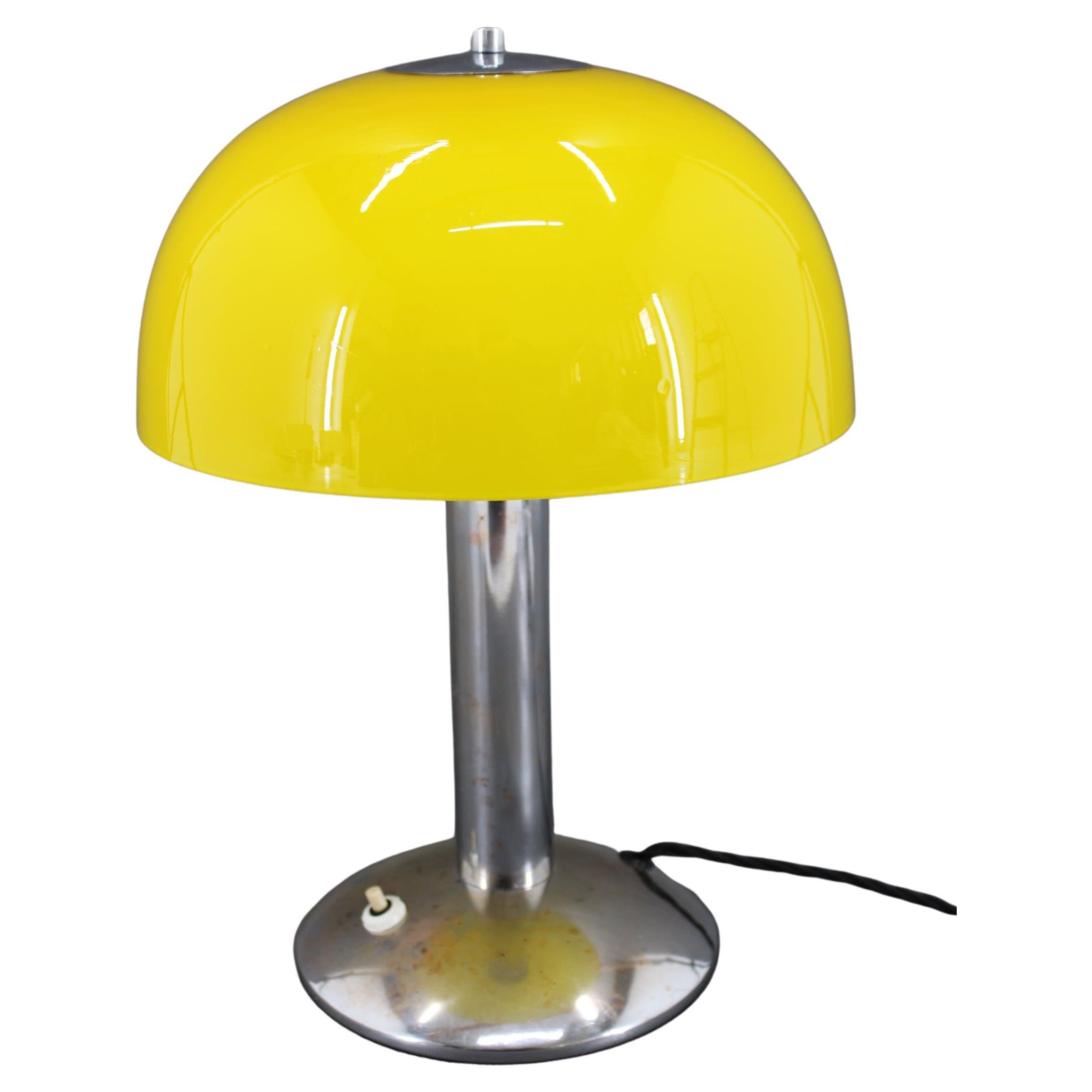 1930s Art deco Table Lamp , Czechoslovakia For Sale