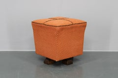 1930s Art Deco Tabouret, Czechoslovak