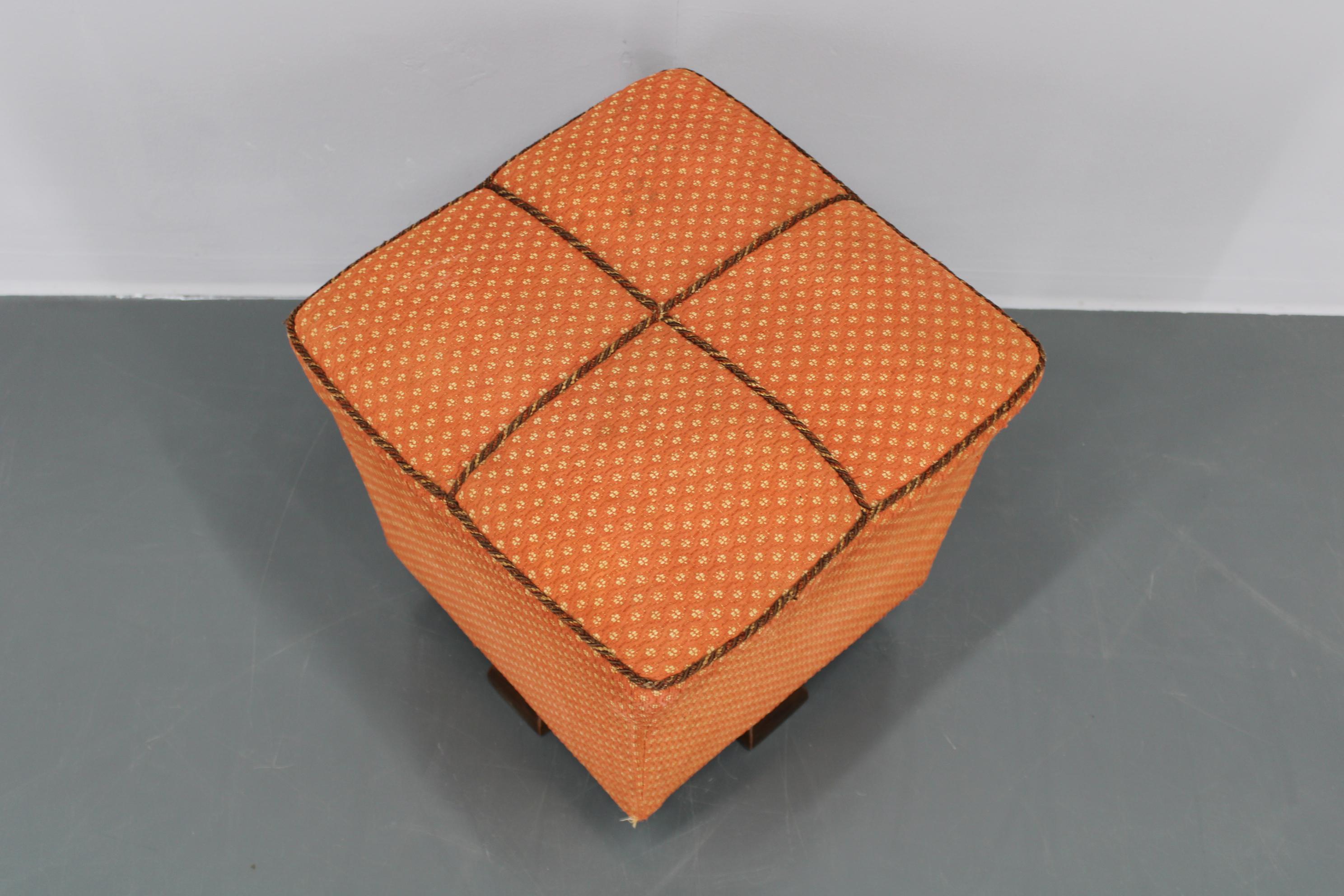 1930s Art Deco Tabouret, Czechoslovak In Good Condition For Sale In Praha, CZ