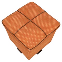 Tabouret Art Déco de los años 30, checoslovaco