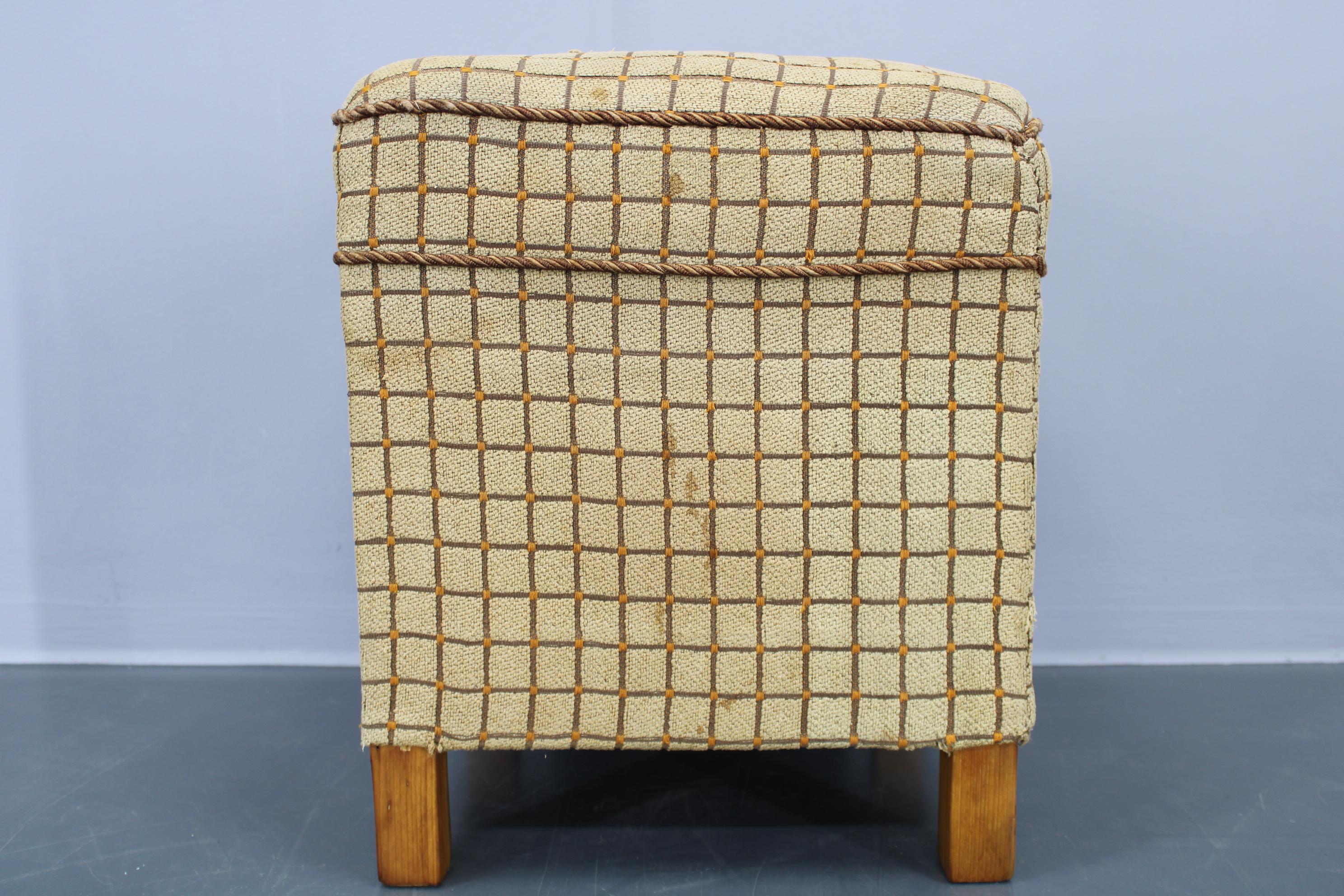 1930s Art Deco Tabouret , Czechoslovakia For Sale 5