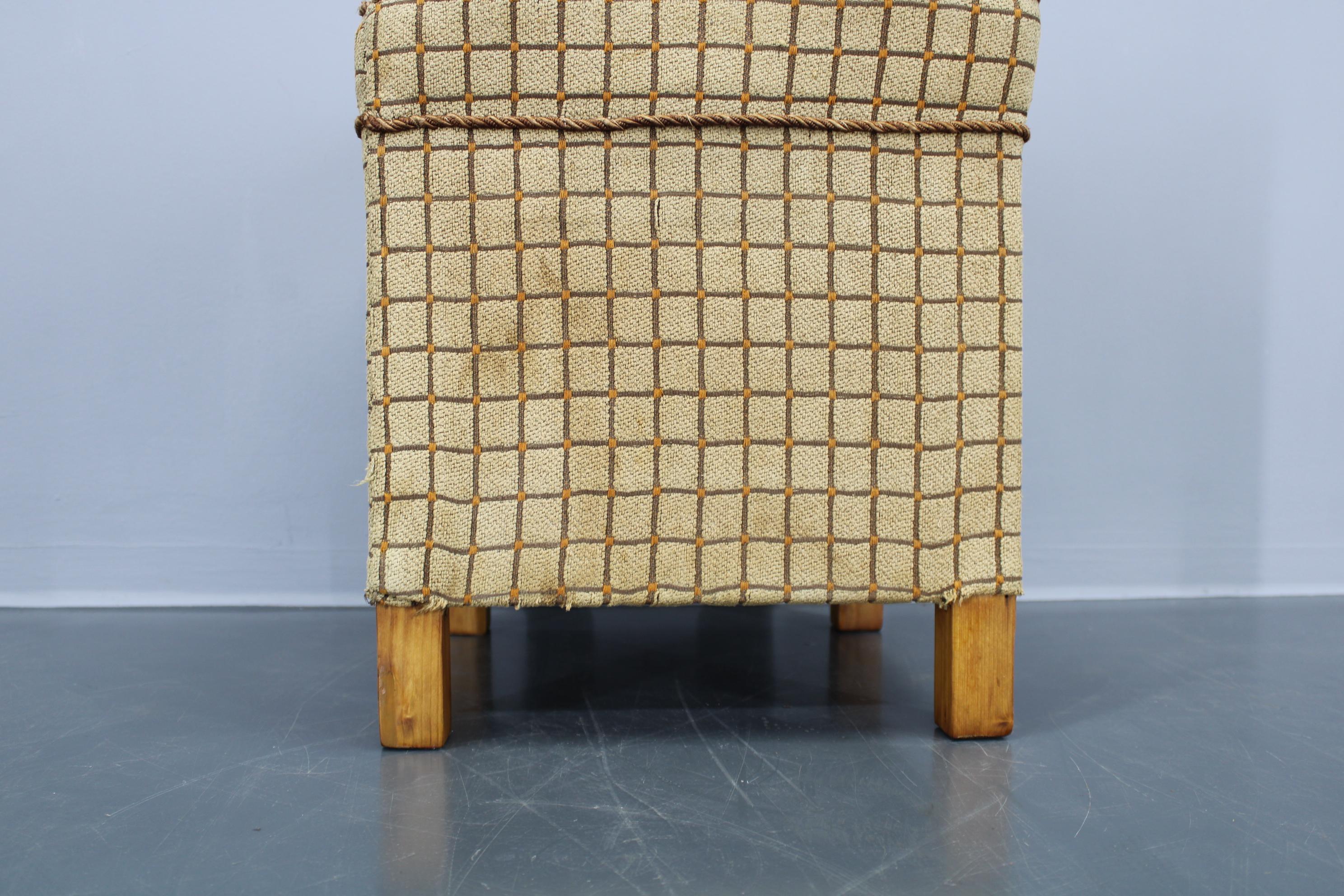 1930s Art Deco Tabouret , Czechoslovakia For Sale 1