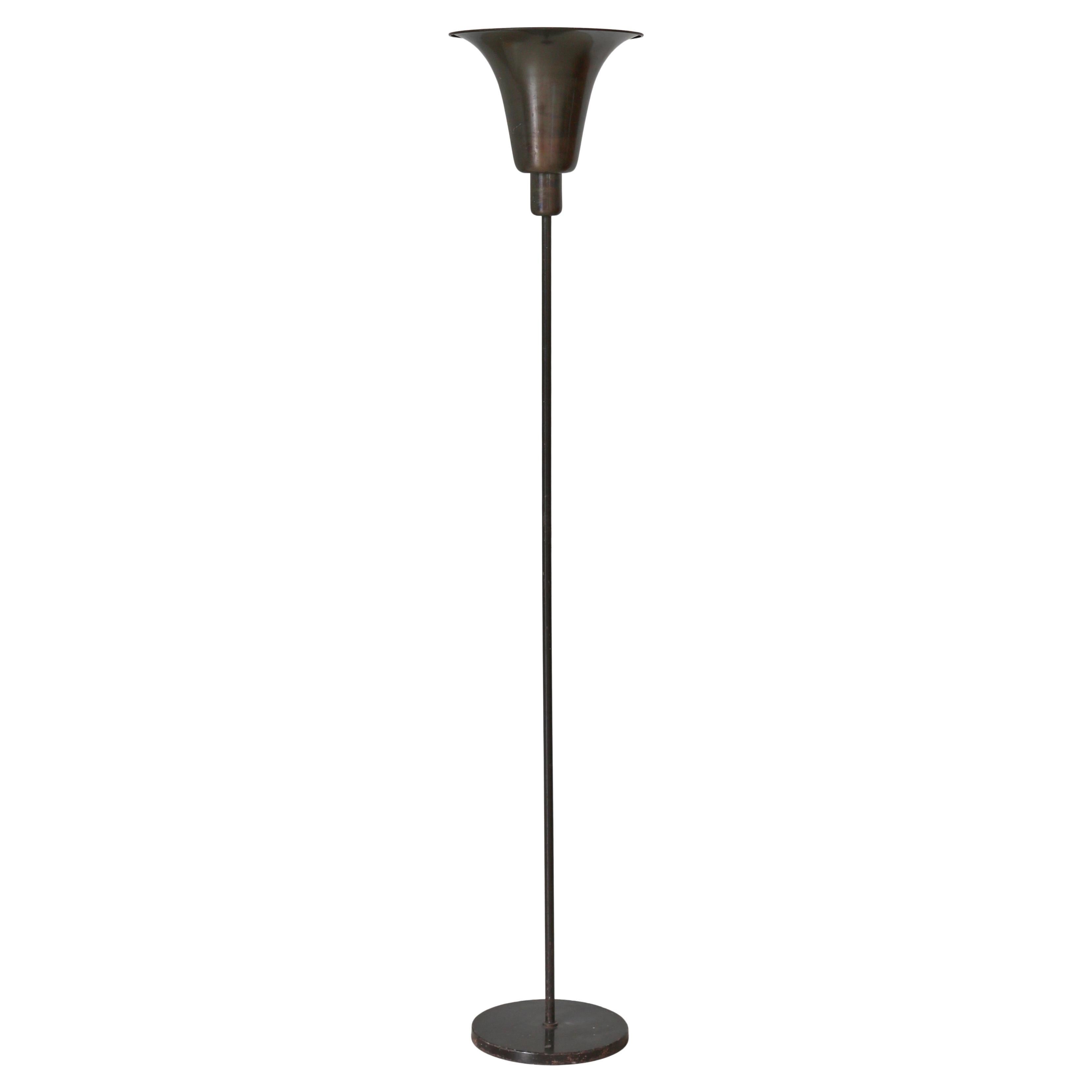 1930s Art Deco Uplight Floor Lamp Louis Poulsen, Copenhagen