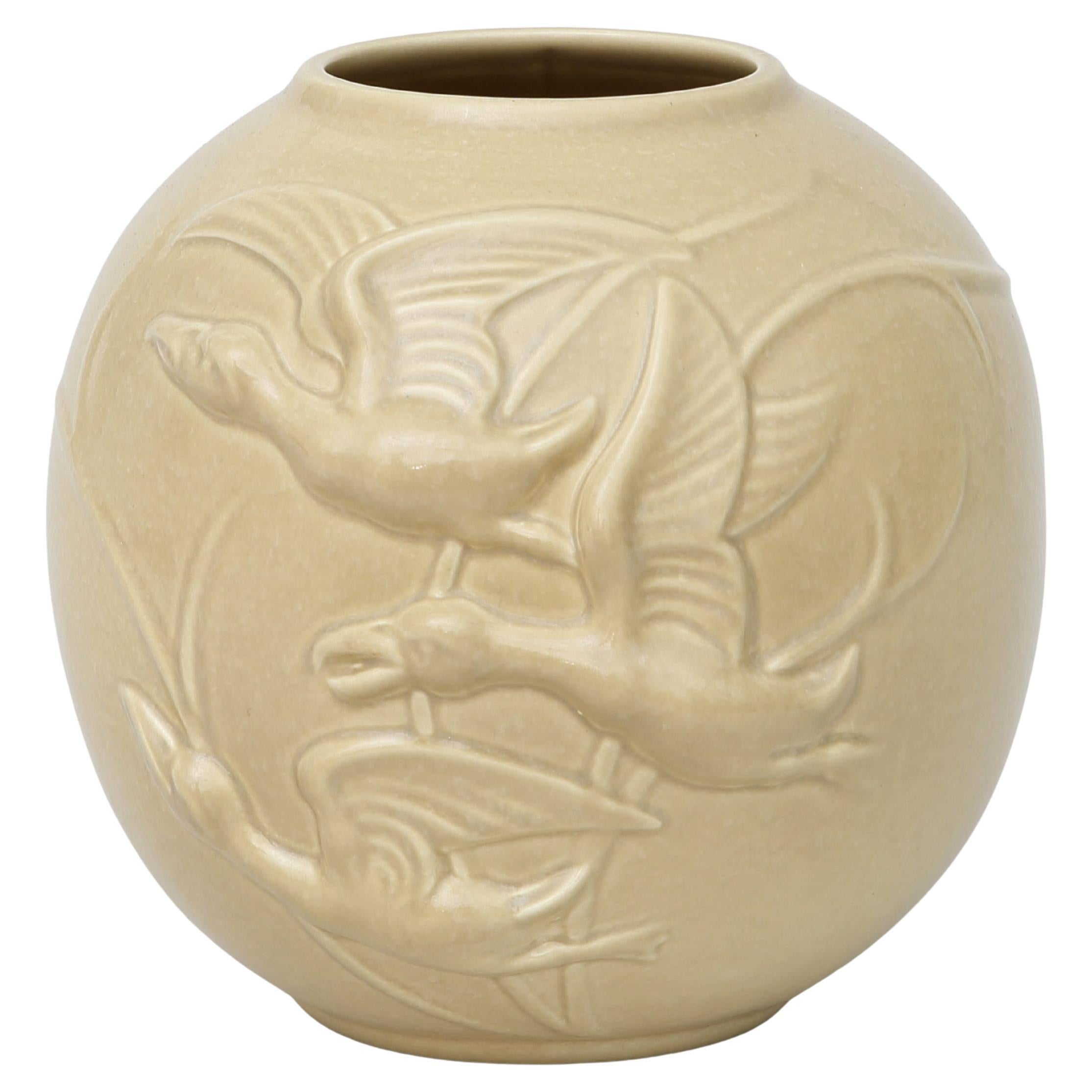 1930s art deco vase, Charles Catteau, Boch Frères For Sale