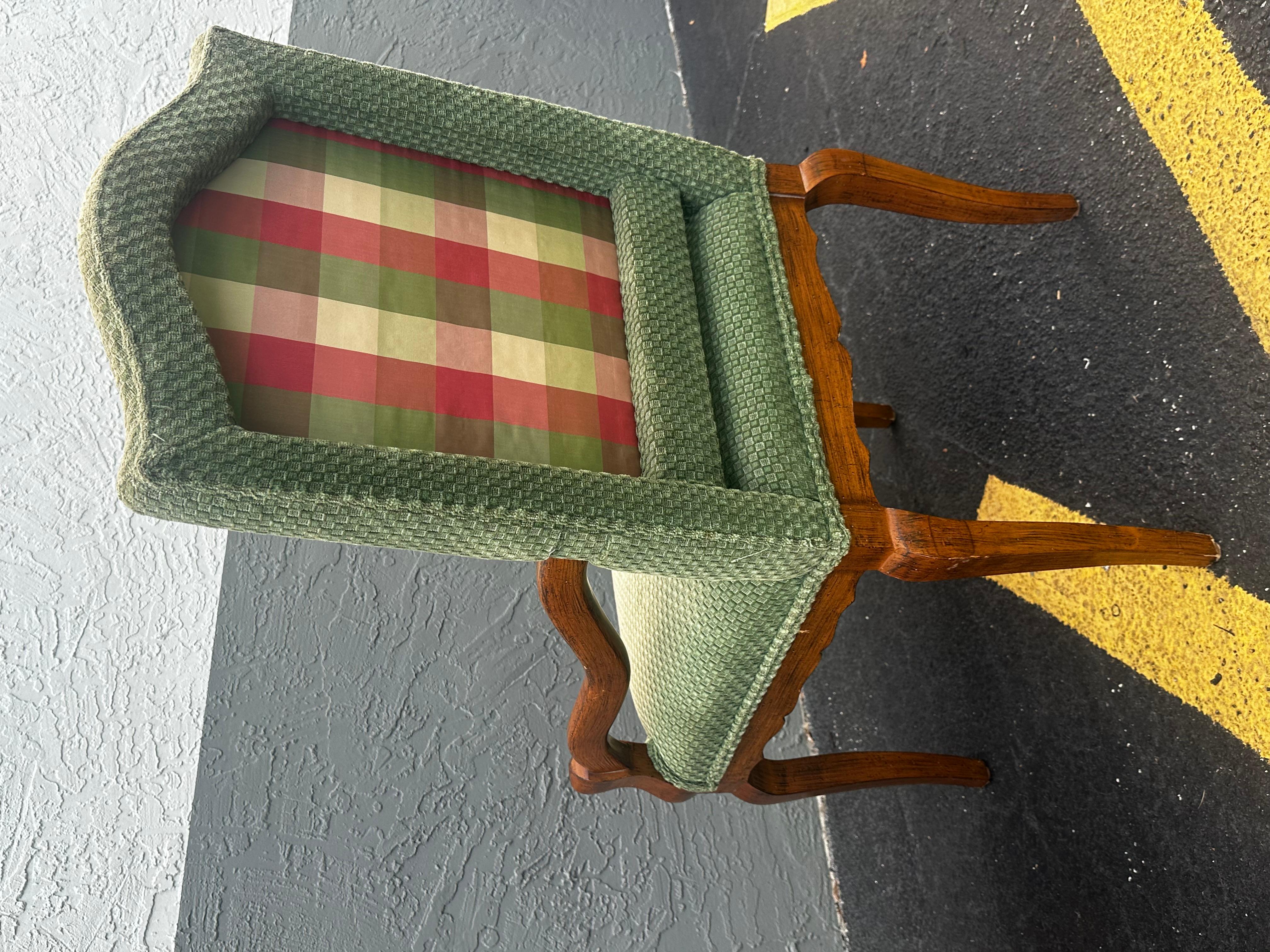 Poltrone smerlate in legno Artful Green, The Artful Green, Set di 2, 1930 in vendita 5