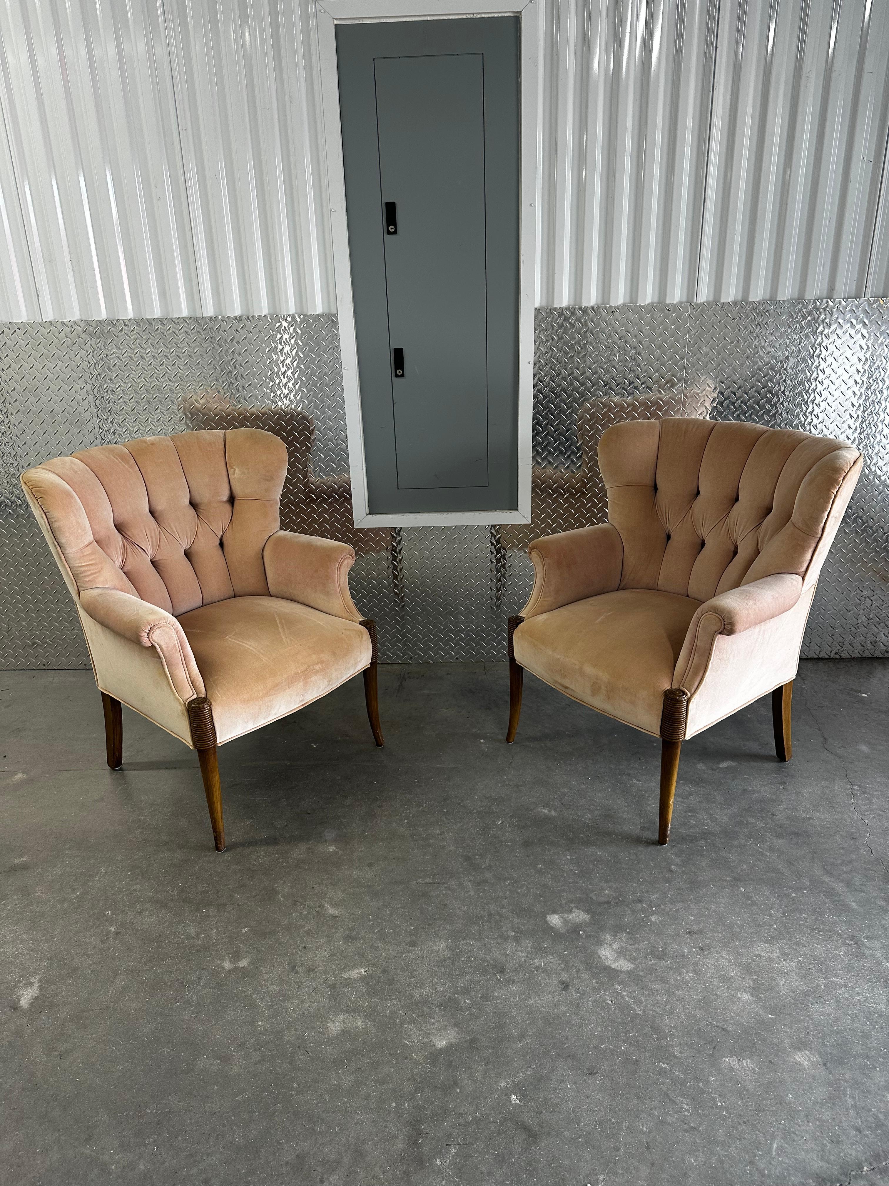 Transport yourself back to the sleek and sophisticated 1930s with the exquisite chairs. The ultra rare chairs exudes an air of luxury and refinement. Outstanding design is exhibited throughout. The luxurious chair is statement piece which is also