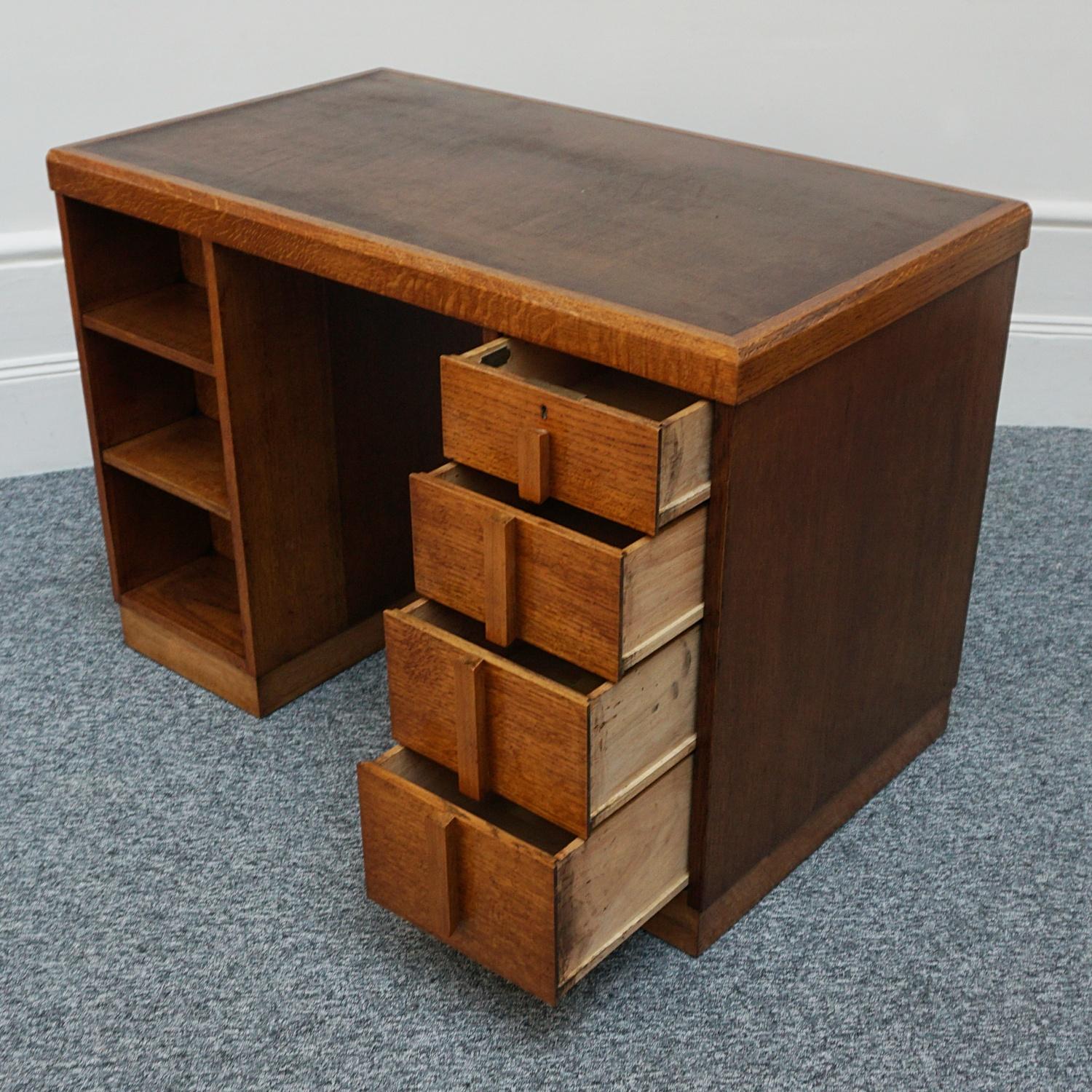 Mid-20th Century 1930s Art Deco Writing Desk by Waring & Gillow