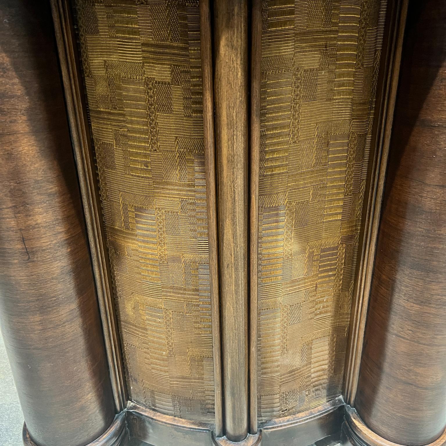 Console Zenith Radio Floor Model Art Déco des années 1930 en vente 2