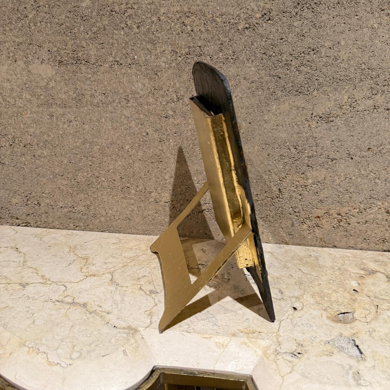 1930er Jahre Jugendstil Zinn Bilderrahmen Mexiko (Metall) im Angebot