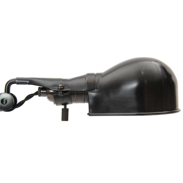 1930s Articulating Industrial Table Lamp For Sale 1