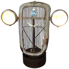 1930s Austin 10 Grille with Lucas King of the Road Head Lights