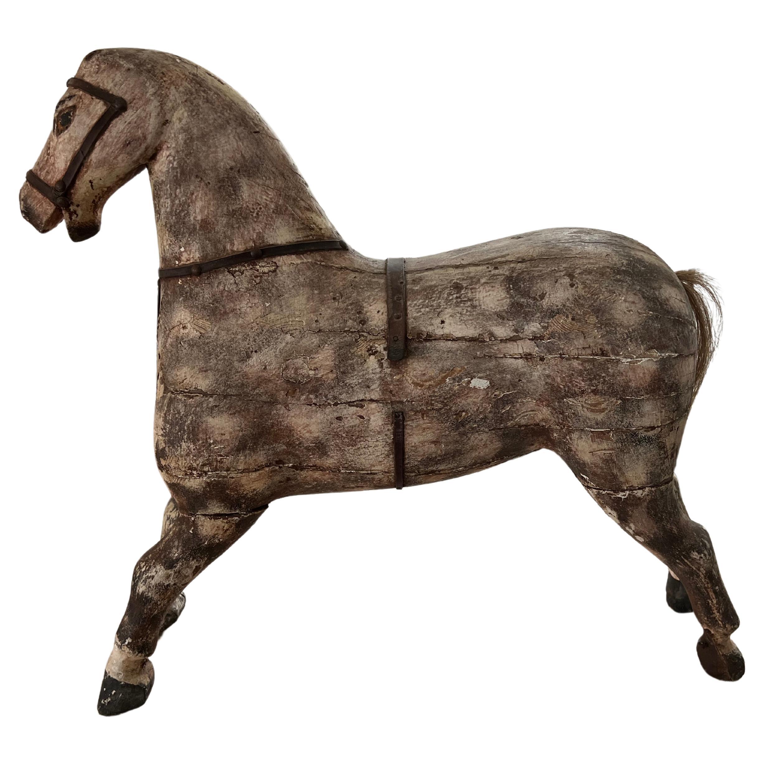 Cavallo giocattolo austriaco del 1930