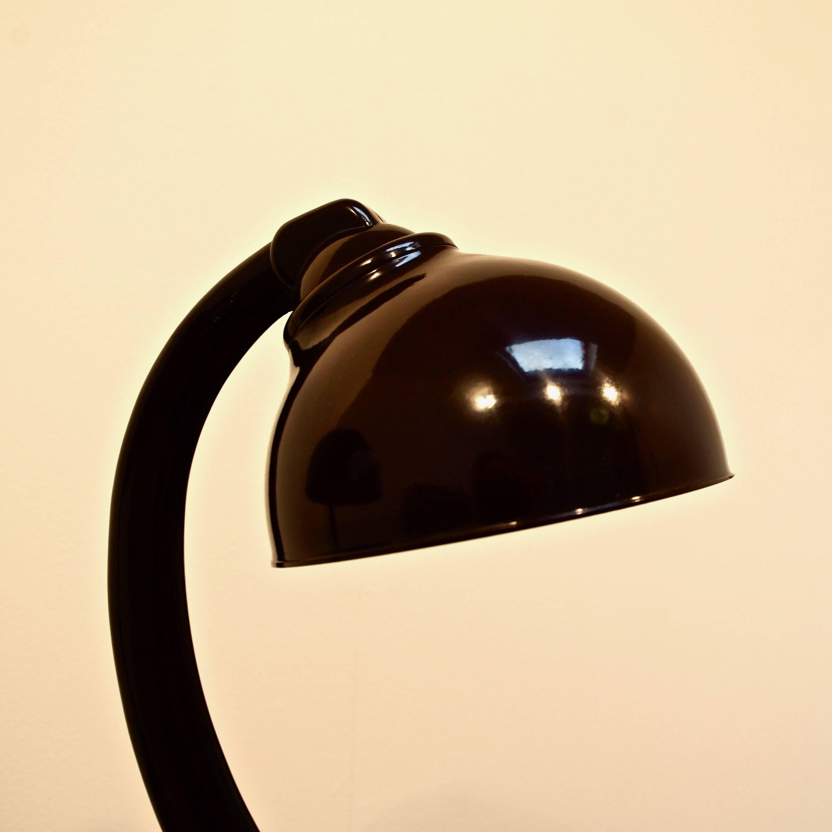 Slovak 1930s Bakelite Desk Lamp by Erick Kirkman Cole, Model 11126