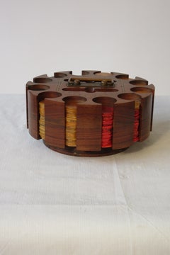 1930s Bakelite Poker Chip Set