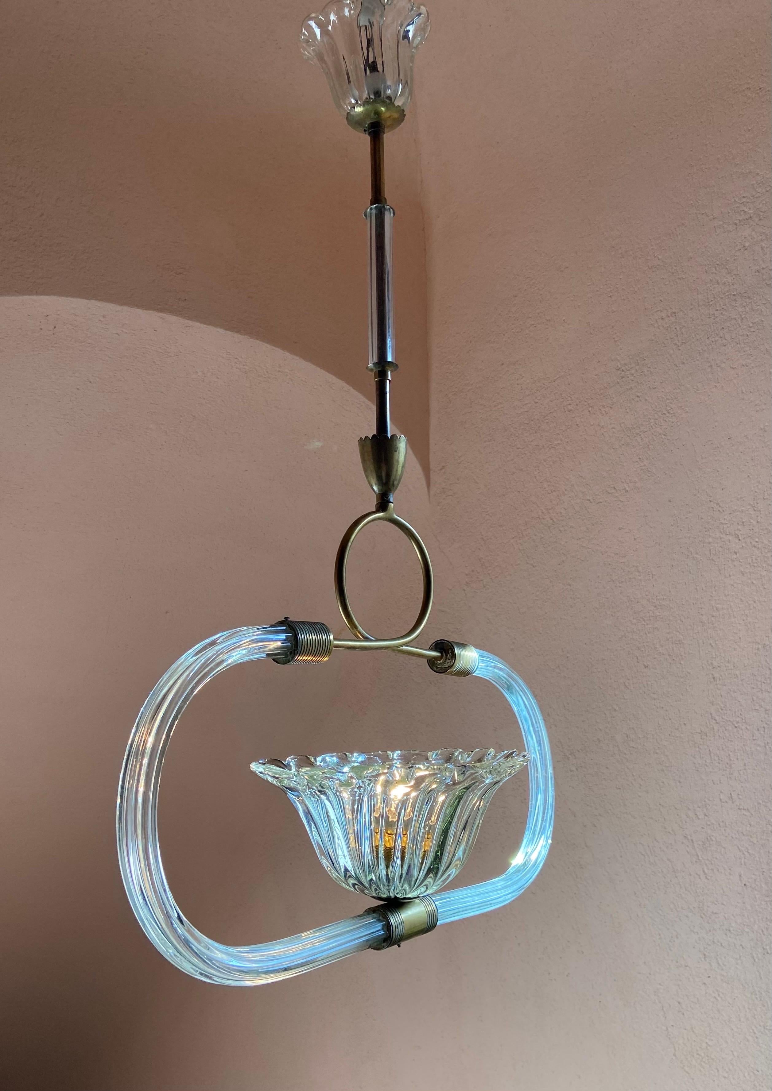 1930′S Barovier & Toso Murano glass chandelier 5