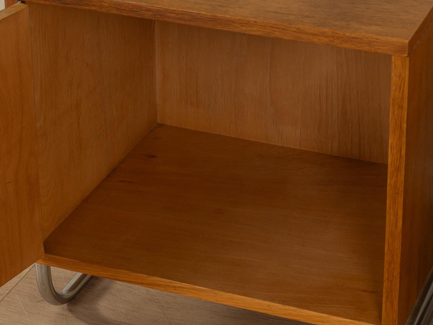 Métal 1930s Bauhaus Bedside Tables, Kovona en vente