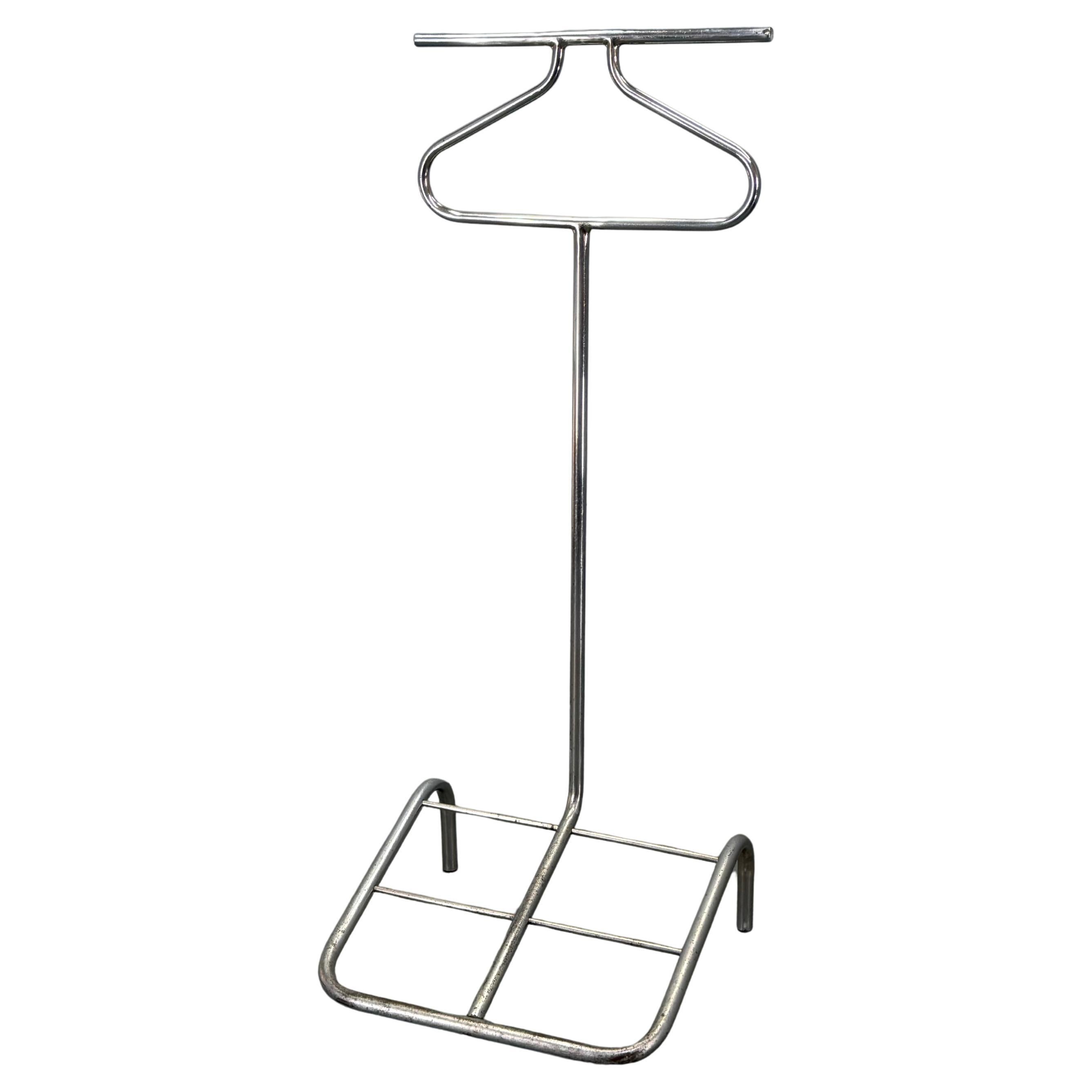 1930s Bauhaus Chrome Clothes Valet, Czechoslovakia For Sale