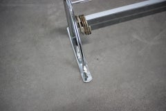 1930's Bauhaus Chrome Wall Coat Hanger
