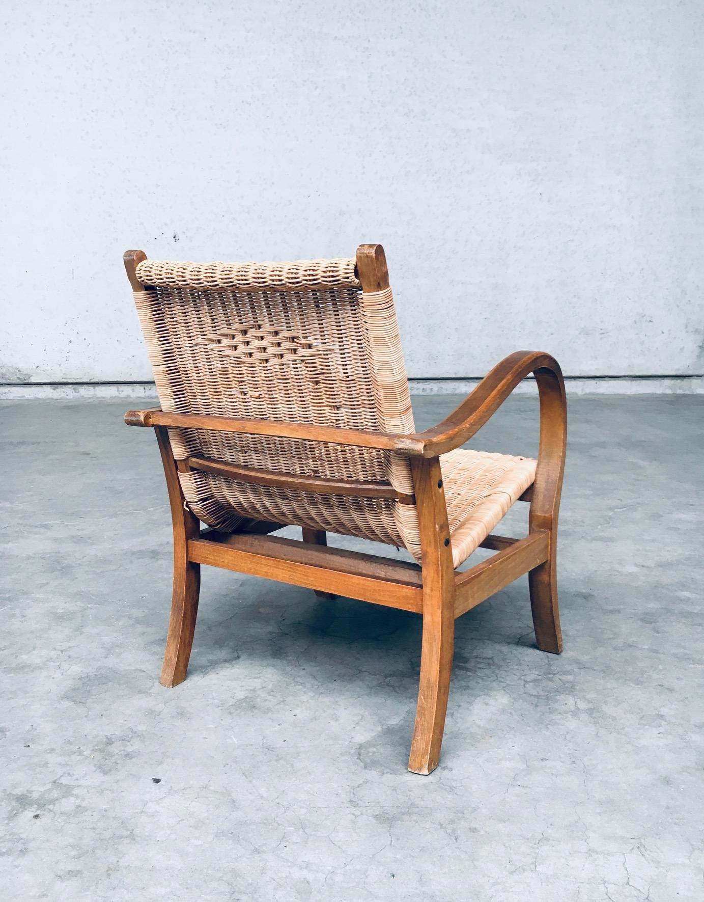 1930's Bauhaus Design Lounge Chair set by Erich Dieckmann For Sale 7