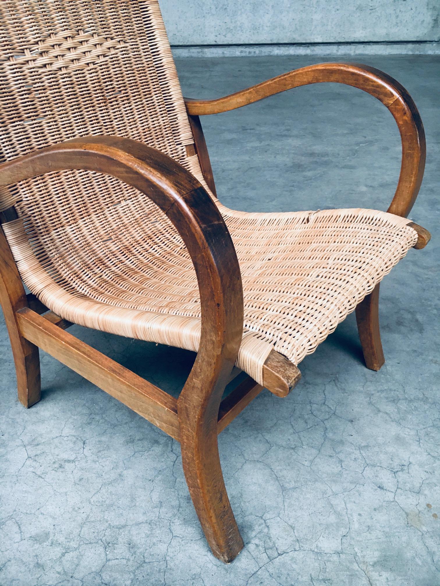 1930's Bauhaus Design Lounge Chair set by Erich Dieckmann For Sale 9