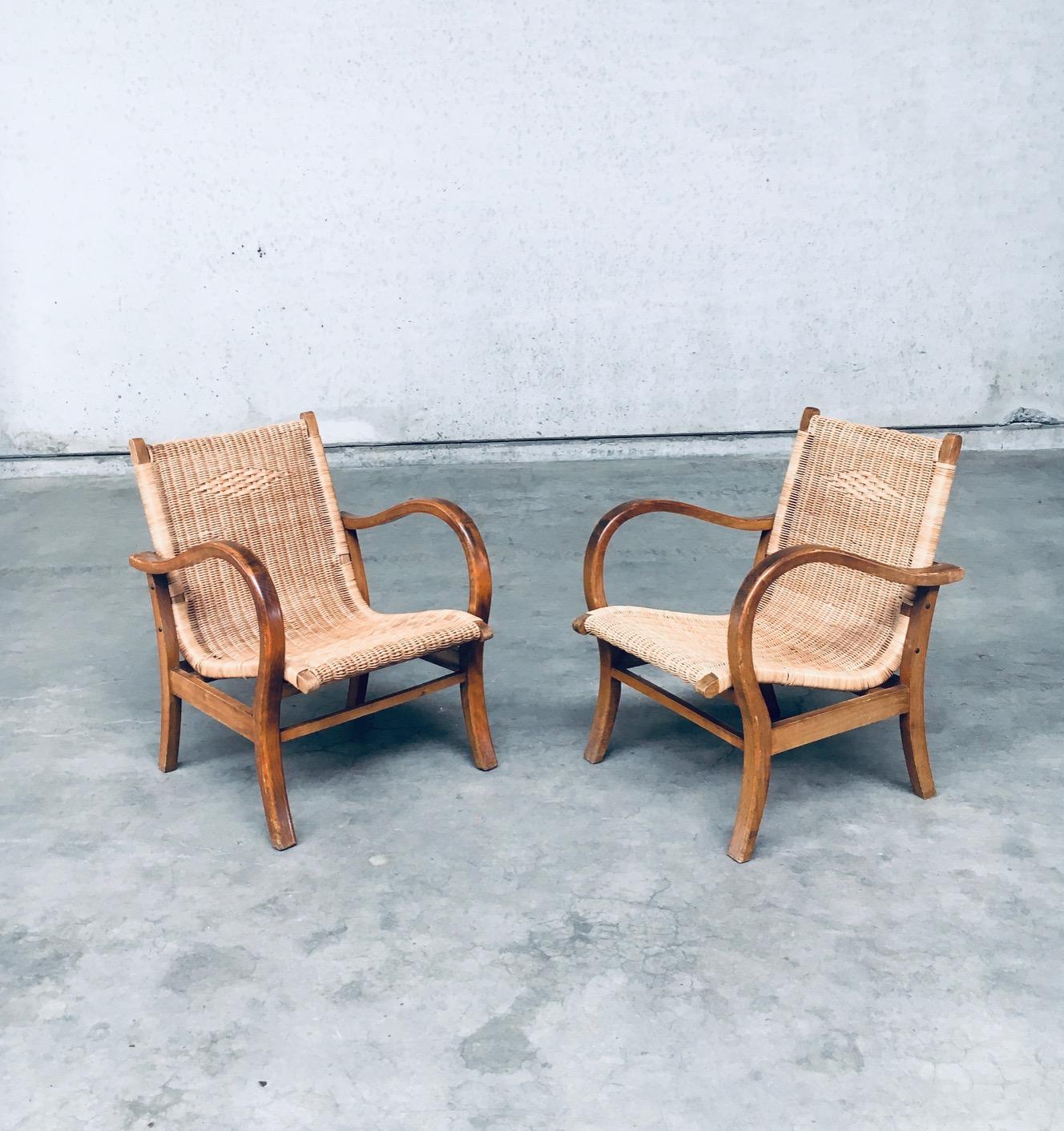 Ensemble de chaises longues Bauhaus Design des années 1930 par Erich Dieckmann État moyen - En vente à Oud-Turnhout, VAN