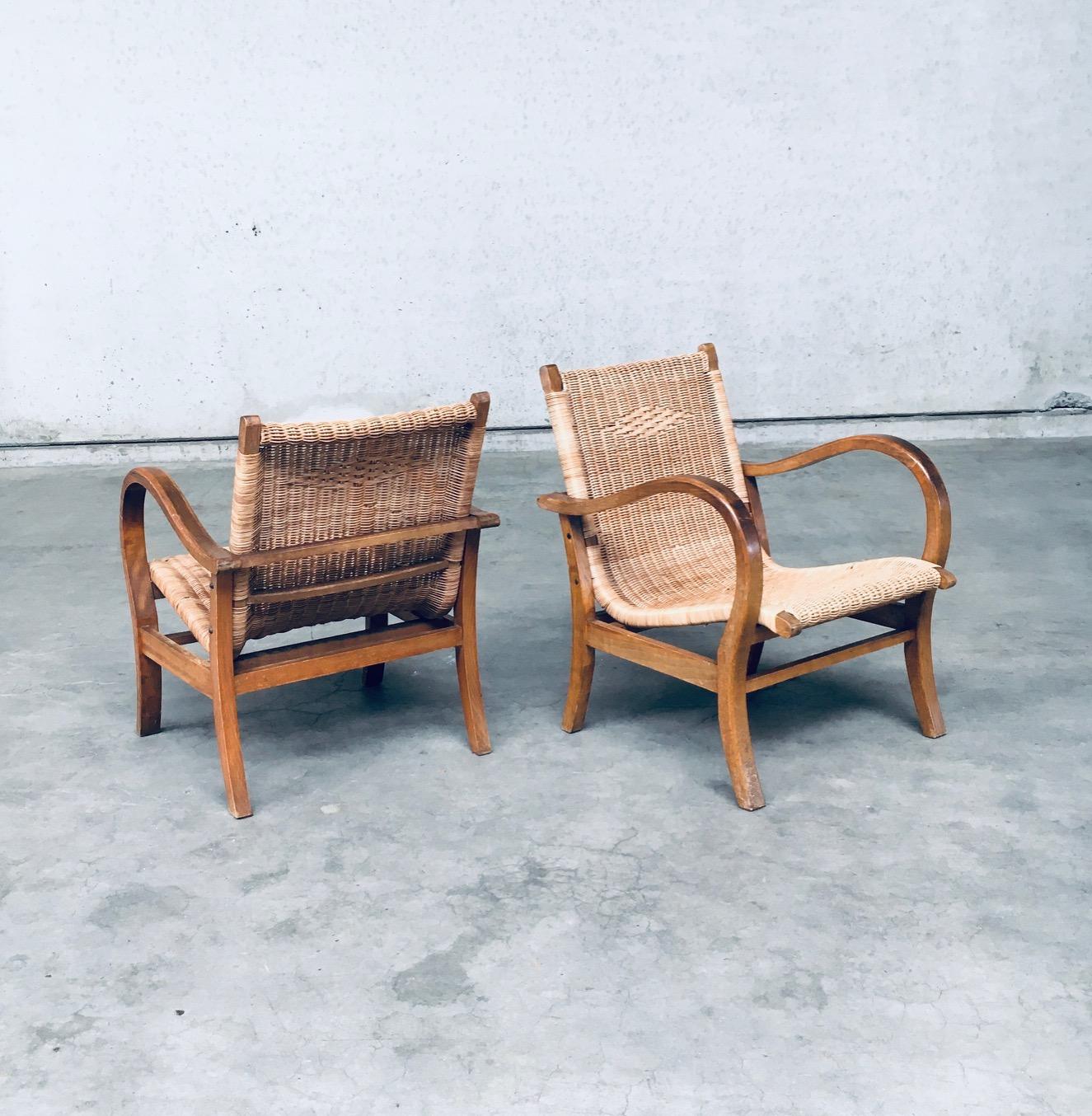 1930's Bauhaus Design Lounge Chair set by Erich Dieckmann For Sale 1