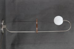 1930s Bauhaus Floor Lamp, Czechoslovakia