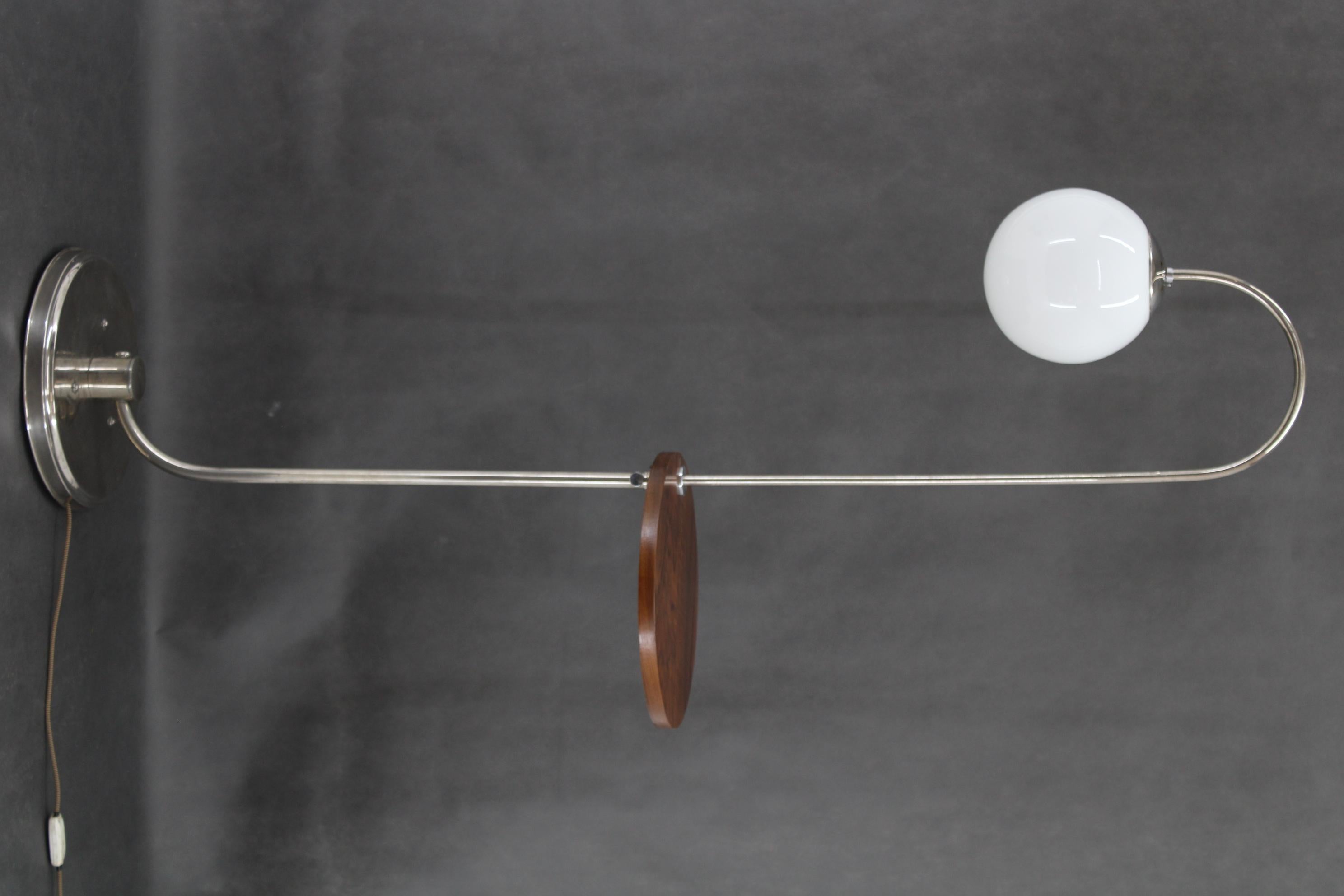 1930s Bauhaus Floor Lamp, Czechoslovakia For Sale 1