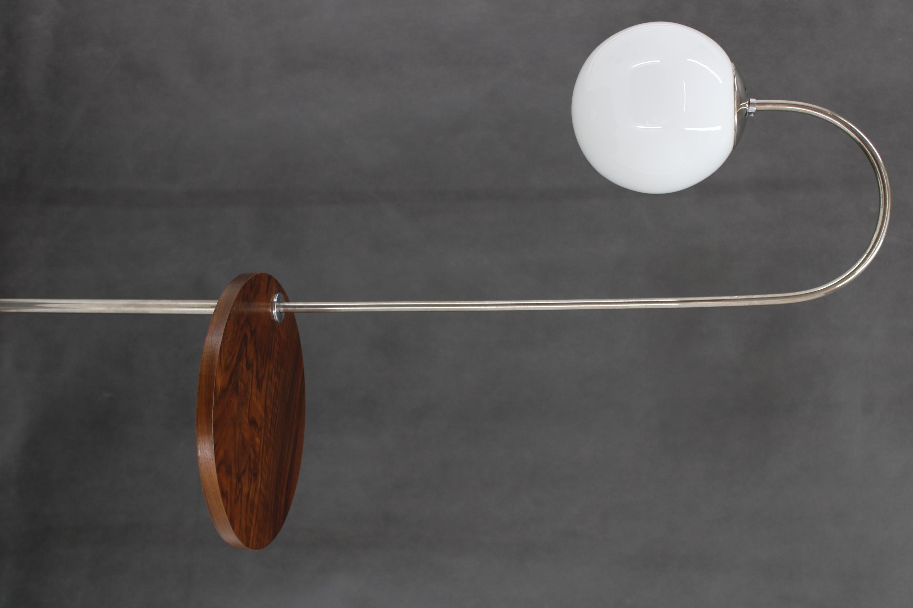 1930s Bauhaus Floor Lamp, Czechoslovakia For Sale 2