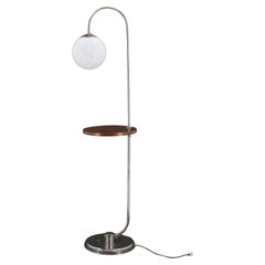 1930s Bauhaus Floor Lamp, Czechoslovakia