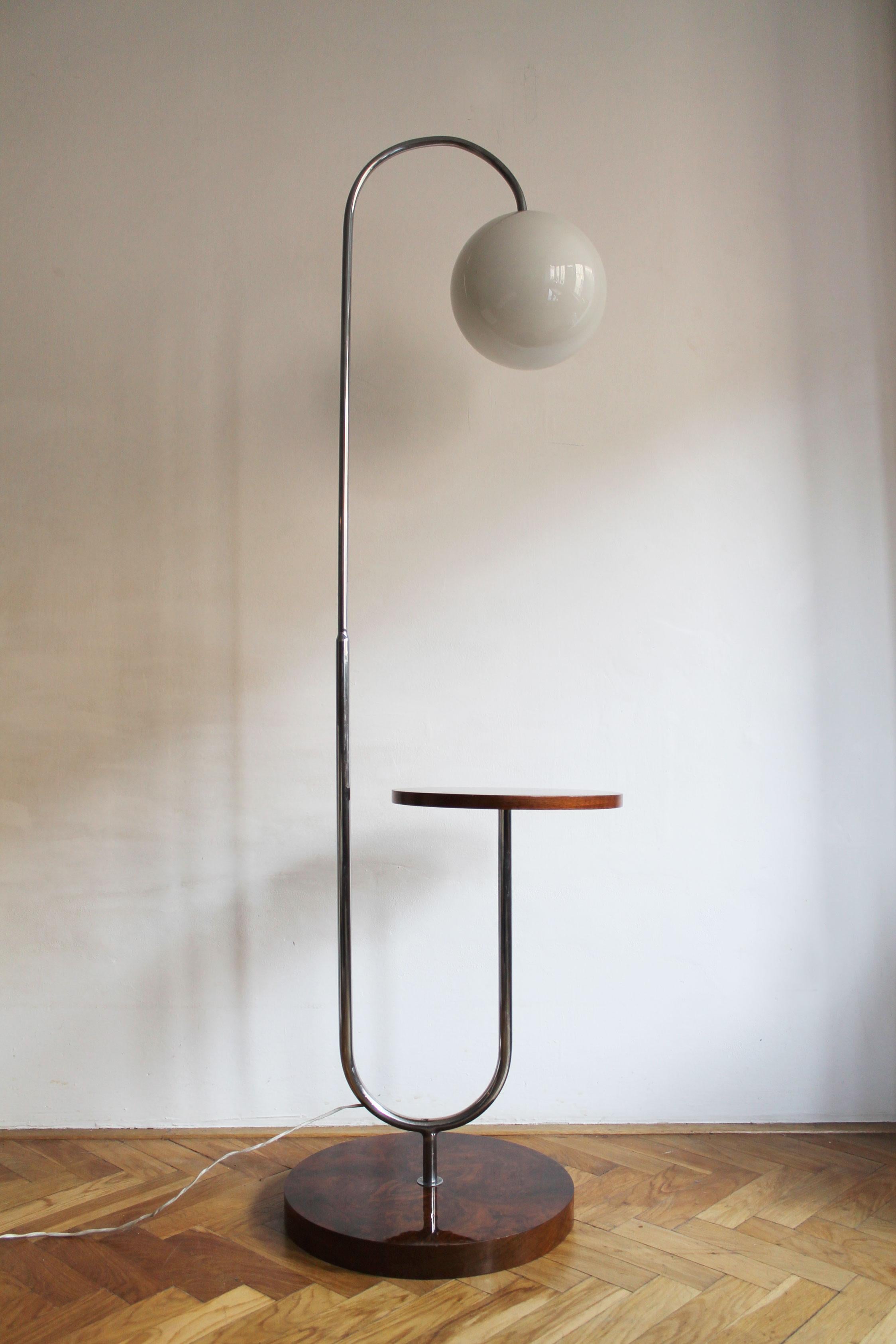 Mid-20th Century 1930s Bauhaus Floor Lamp For Sale