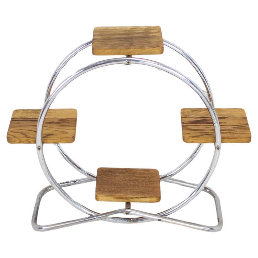 1930s Bauhaus Flower Stand by Hynek Gottwald, Czechoslovakia For Sale