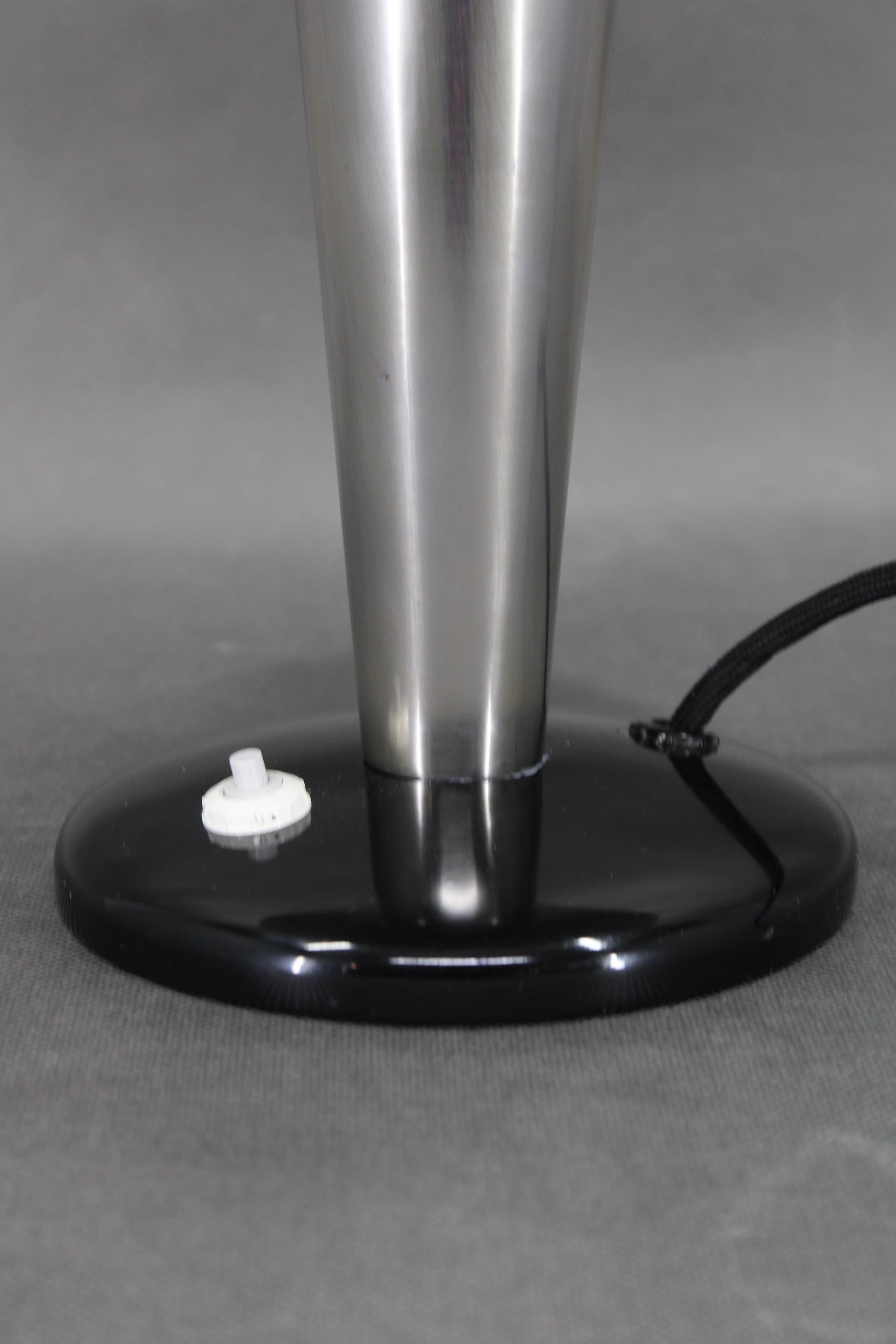 1930s Bauhaus Mushroom Table Lamp , Czechoslovakia 1