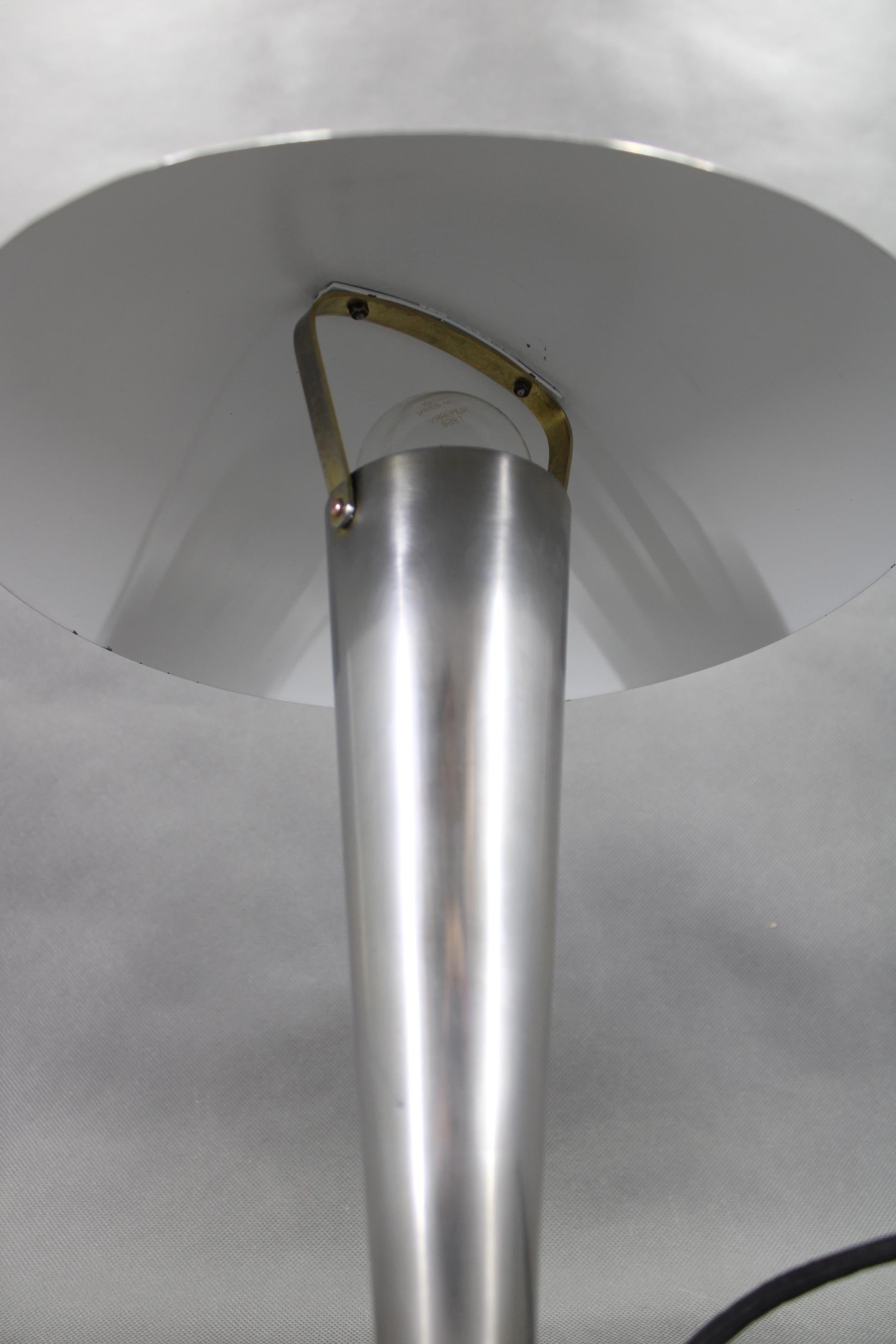 1930s Bauhaus Mushroom Table Lamp , Czechoslovakia 2