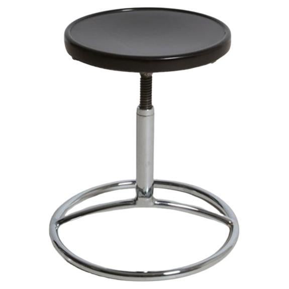 Tabouret de piano Bauhaus des années 1930 conçu par les frères Luckhardt fabriqué  par DESTA
