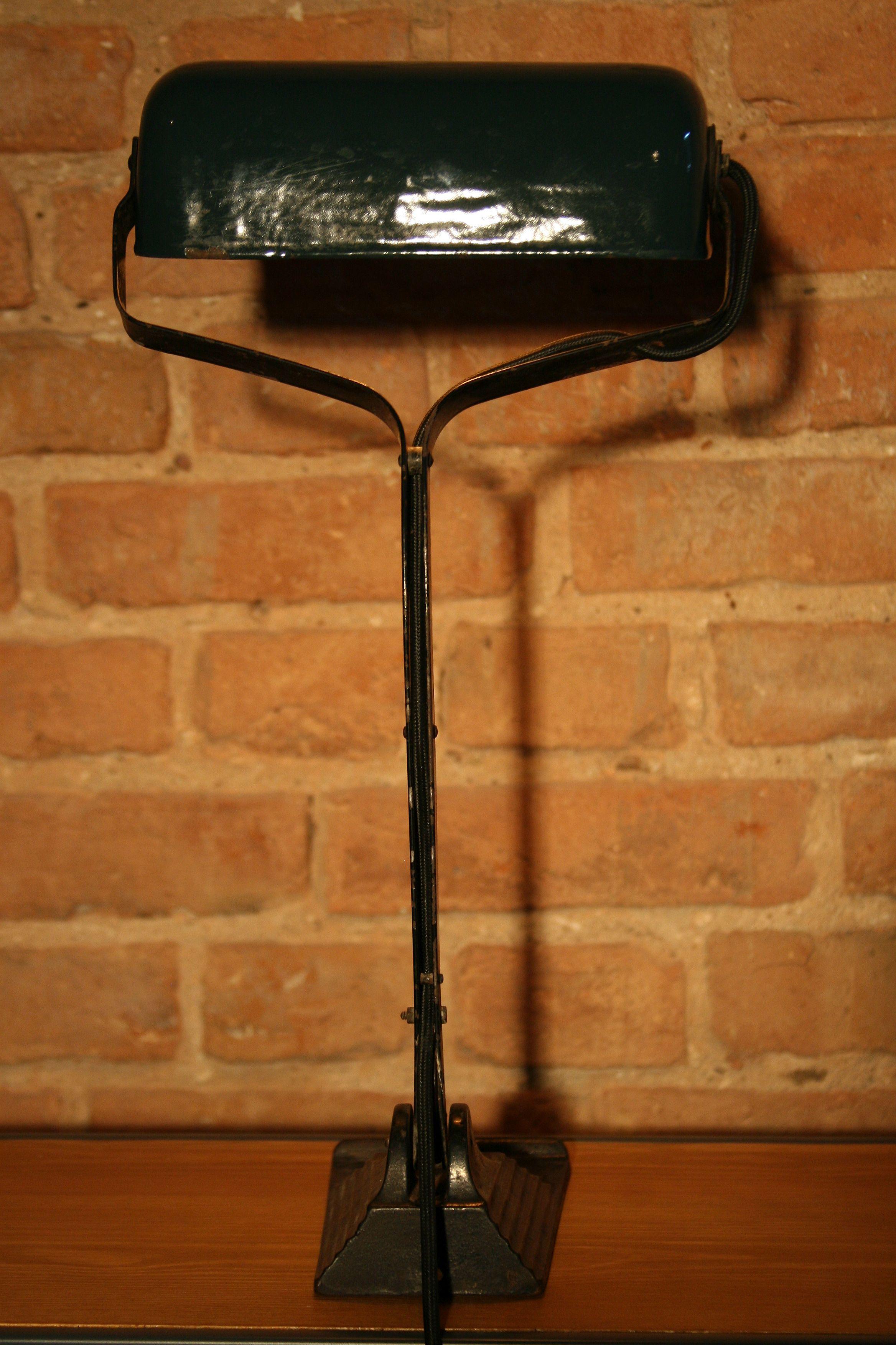 Cast 1930s Bauhaus Style HORAX Table Lamp For Sale