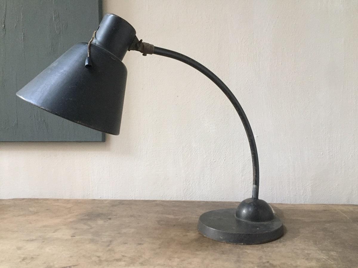 German 1930s Bauhaus style Industrial Tablelamp