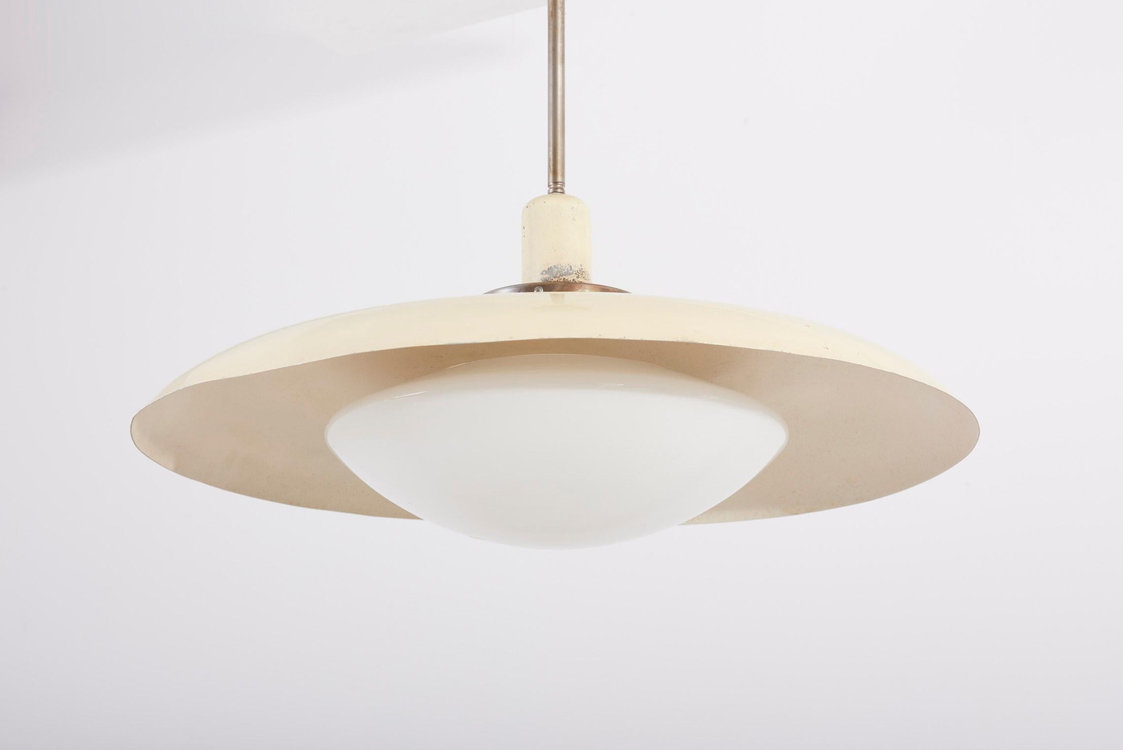 1930s Bauhaus Style Pendant Lamp For Sale 2
